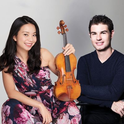 2022 Gold Medalist Sirena Huang with 2017 APA Winner Drew Petersen